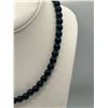 Image 2 : Vintage Black Glass Bead Necklace