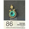 Image 1 : Edwardian Large Blue Stone Pendant