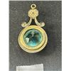 Image 3 : Edwardian Large Blue Stone Pendant