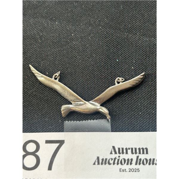 Sterling Silver Flying Seagull
