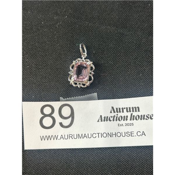 Very Pretty Amethyst (?) Pendant
