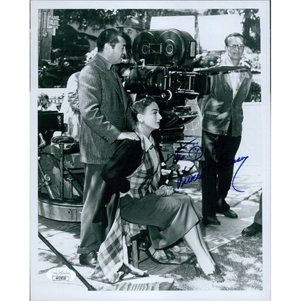 Vincent Sherman Director Signed 8x10 Matte Photo JSA Authenticated Personalized