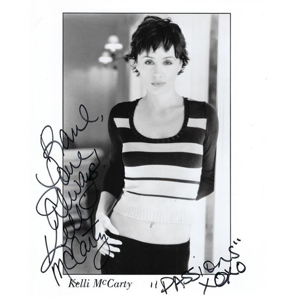 Passions Kelli McCarty signed photo