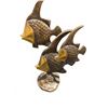 Image 2 : Porcelain Angel Figures, Brass Fish Statue and More