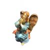 Image 3 : Porcelain Angel Figures, Brass Fish Statue and More