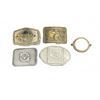 Image 1 : 4 Metal Belt Buckles