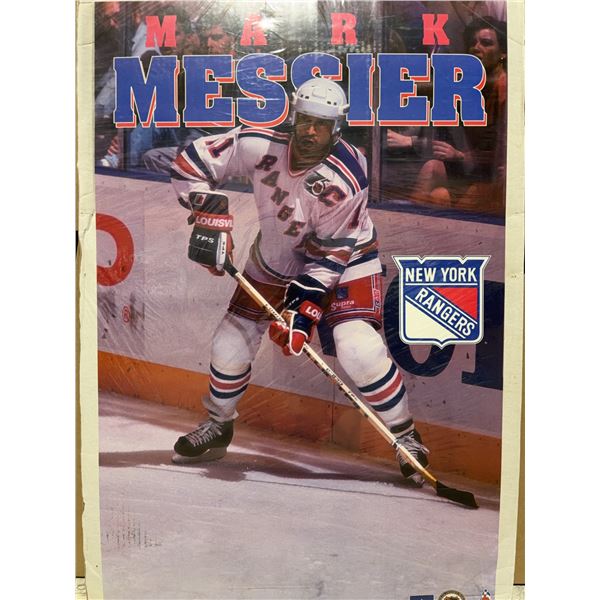 Mark Messier New York Rangers NHL Starline Poster Licensed NHL NHLPA