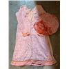Image 1 : Pink Long Sleeve Embroidered Kurta with Matching Dupatta