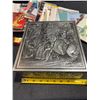 Image 10 : Lot: Knitting Patterns, Fabergé Booklet, Red Box, Silver-Tone Keepsake Box