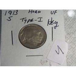 1913-S BUFFALO NICKEL