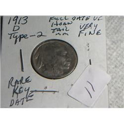 1913-D BUFFALO NICKEL