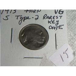 1913-S BUFFALO NICKEL