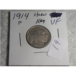 1914-P  BUFFALO NICKEL