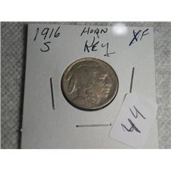 1916-S BUFFALO NICKEL