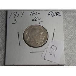 1917-S BUFFALO NICKEL