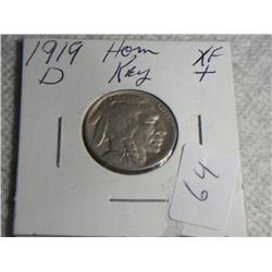 1919-D BUFFALO NICKEL
