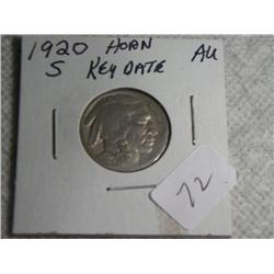 1920-S BUFFALO NICKEL