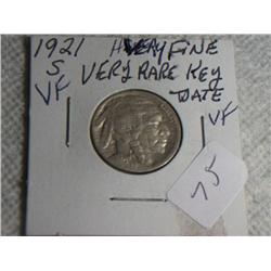 1921-S BUFFALO NICKEL