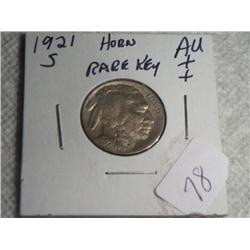 1921-S BUFFALO NICKEL