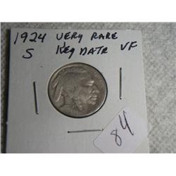 1924-S BUFFALO NICKEL