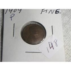1909-P LINCOLN CENT