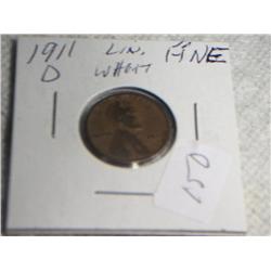1911-D LINCOLN CENT