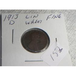 1913-D LINCOLN CENT