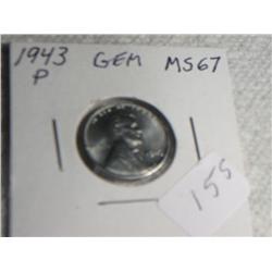 1943-P LINCOLN CENT