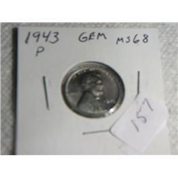 1943-P LINCOLN CENT