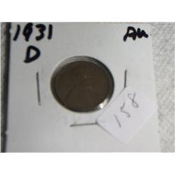 1931-D LINCOLN CENT
