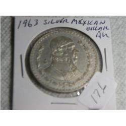 1963 MEXICAN DOLLAR