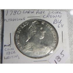 1780 SILVER CROWN