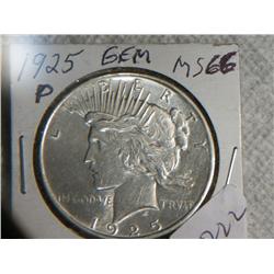 1925-P PEACE DOLLAR