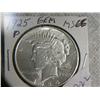 Image 1 : 1925-P PEACE DOLLAR