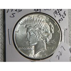 1926-S PEACE DOLLAR