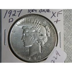 1927-D PEACE DOLLAR