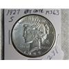 Image 1 : 1927-S PEACE DOLLAR