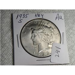 1935-S PEACE DOLLAR