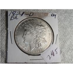 1921-D MORGAN DOLLAR