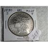 Image 1 : 1880-S MORGAN DOLLAR