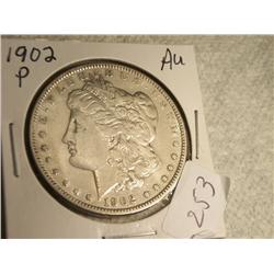 1902-P MORGAN DOLLAR