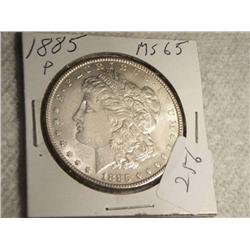 1885-P MORGAN DOLLAR