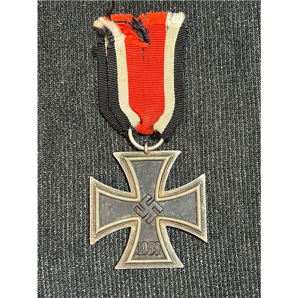 German Iron Cross 2nd Class 1939 With Ribbon, WWII Military Medal