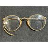 Image 2 : Antique Round Gold-Tone Spectacles With Protective Hard Case