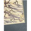 Image 4 : William Bonnetplume Signed Winter Scene Print with Dogsled