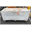 Image 1 : Rolling Metal Jobsite Tool Chest 60" x 24" x 32"H (Contents Not Included)
