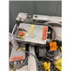 Image 10 : Qty 4 Sky Climber Boxes, Coils Steel Wire Rope, Power Cables, Tirak Hoist, etc,