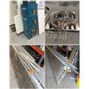 Image 1 : Qty 4 Sky Climber Boxes, Coils Steel Wire Rope, Power Cables, Tirak Hoist, etc,