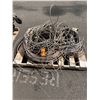 Image 2 : Qty 4 Sky Climber Boxes, Coils Steel Wire Rope, Power Cables, Tirak Hoist, etc,