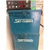 Image 7 : Qty 4 Sky Climber Boxes, Coils Steel Wire Rope, Power Cables, Tirak Hoist, etc,